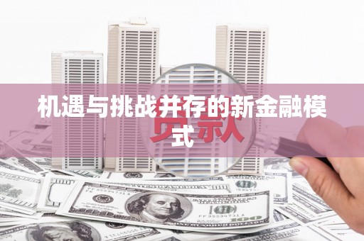 夏津机遇与挑战并存的新金融模式