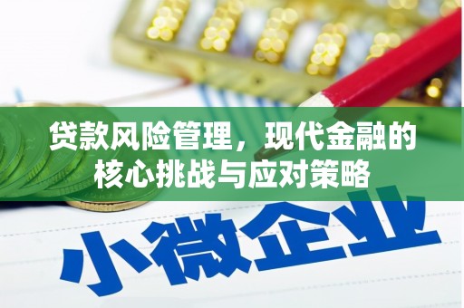 夏津贷款风险管理，现代金融的核心挑战与应对策略