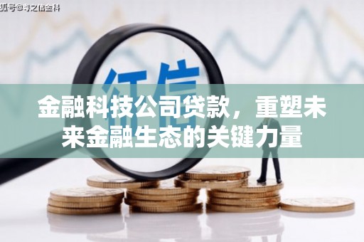夏津金融科技公司贷款，重塑未来金融生态的关键力量