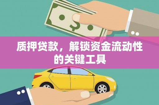 夏津质押贷款，解锁资金流动性的关键工具
