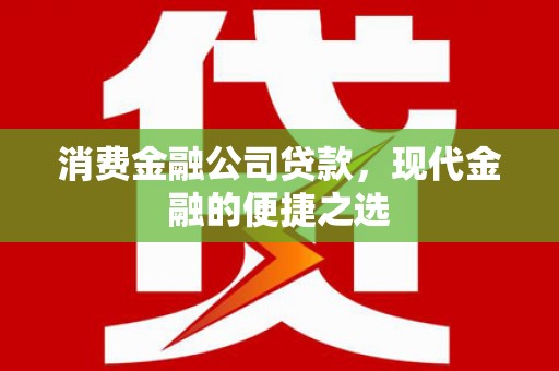 夏津消费金融公司贷款，现代金融的便捷之选