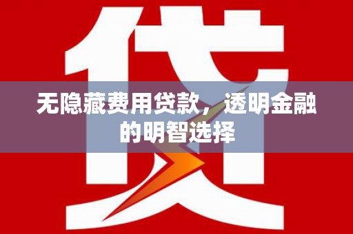 夏津无隐藏费用贷款，透明金融的明智选择