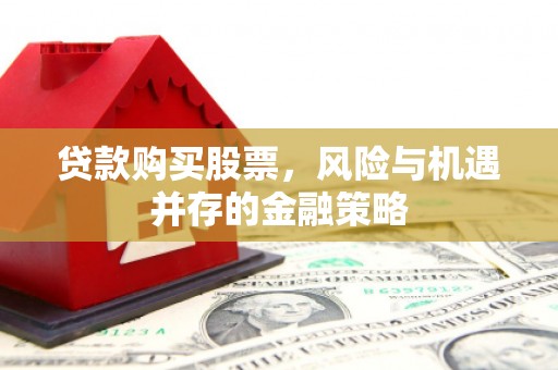 夏津贷款购买股票，风险与机遇并存的金融策略