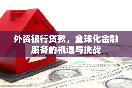 夏津外资银行贷款，全球化金融服务的机遇与挑战