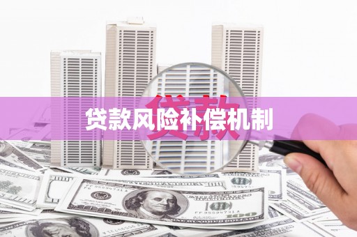 夏津贷款风险补偿机制