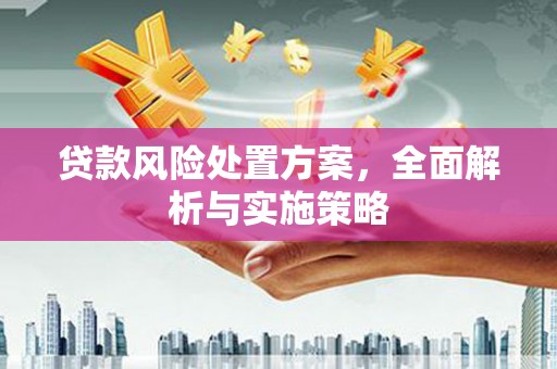 夏津贷款风险处置方案，全面解析与实施策略
